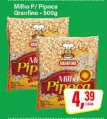 Milho para Pipoca Granfino