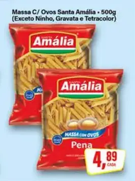 Massa Santa Amália Com Ovos, Pena