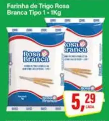 Farinha de Trigo Rosa Branca Tipo 1