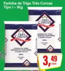 Farinha de Trigo Três Coroas Tipo 1