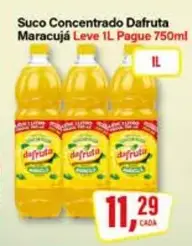 Suco Concentrado Dafruta Maracujá