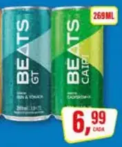 Bebida alcoólica mista Beats Citrus