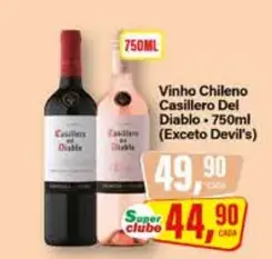 Vinho Casillero Del Diablo Chileno