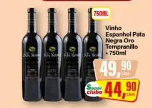 Vinho Pata Negra Oro Tempranillo