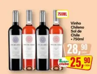 Vinho Sol de Chile Tinto