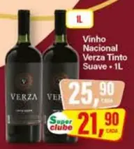 Vinho Verza Tinto Suave