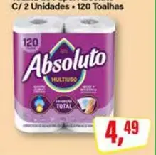 Toalha de Papel Absoluto