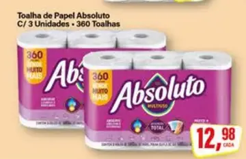 Toalha de Papel Absoluto