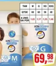 Fralda descartável MamyPoko Ultra Seca