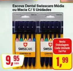 Escova Dental Swisscare Média