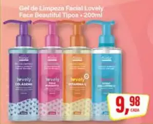 Gel de Limpeza Facial Lovely