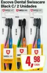 Escova Dental Swisscare Black