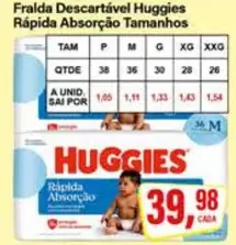 Fralda Huggies P