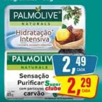 Sabonete Palmolive Sensação Purificar com partículas de carvão