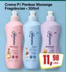 Creme para Pentear Monange