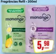 Sabonete Líquido Monange Frutas Cítricas