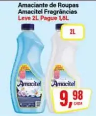 Amaciante de Roupas Amacitel Fragrâncias