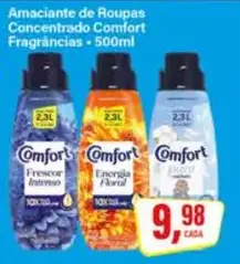 Amaciante de Roupas Concentrado Comfort