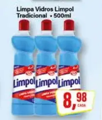 Limpa Vidros Limpol Tradicional