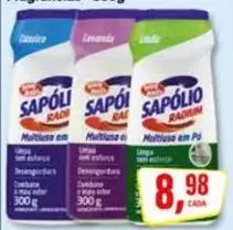 Saponáceo em pó Sapólio Radium Clássico