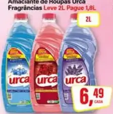Amaciante de Roupas Urca
