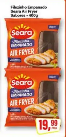 Filézinho Empanado Seara Air Fryer