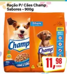 Ração para cães Champ