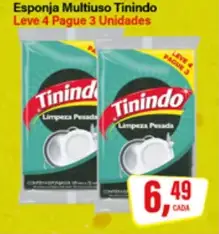 Esponja Multiuso Tinindo