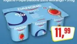 Iogurte Danone Zero Morango
