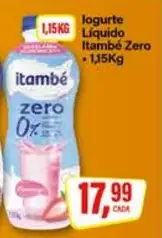Iogurte líquido Itambé Zero