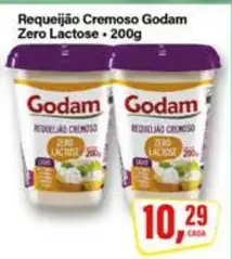 Requeijão Godam Cremoso Zero Lactose