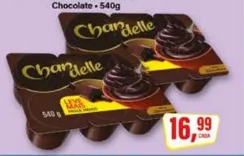 Sobremesa Chandelle Chocolate