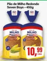 Pão de Milho Redondo Seven Boys