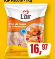 Filé de Coxa e Sobrecoxa de Frango Lar