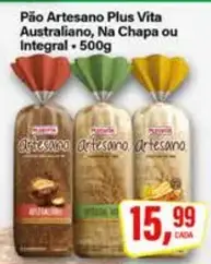 Pão Artesano Plus Vita Integral