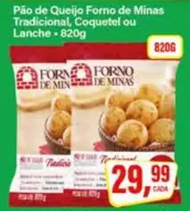 Pão de Queijo Forno de Minas Lanche
