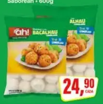 Bolinho de Bacalhau Saboreah