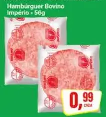 Hambúrguer Bovino Império