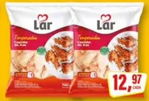 Coxinhas das Asas de Frango Lar Temperadas