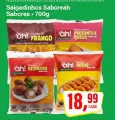 Salgadinhos ah! Queijo