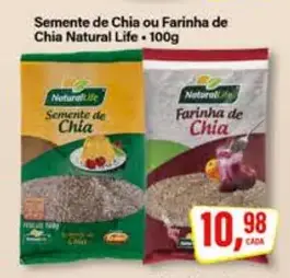 Semente de Chia Natural Life