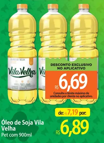 Óleo de soja Vila Velha