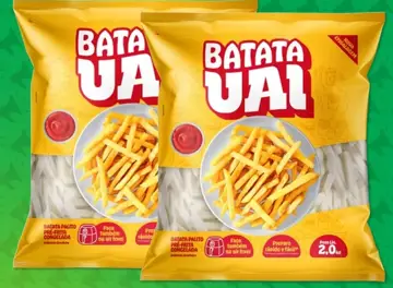Batata palito Pré-frita congelada