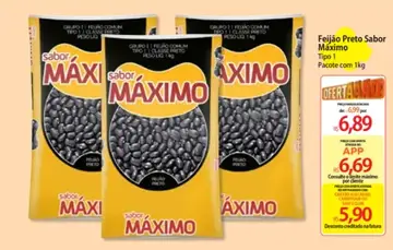 Feijão Sabor Máximo Preto