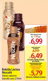 Bebida Láctea Nescafé