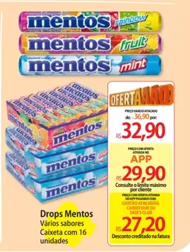Drops Mentos