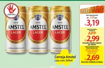Cerveja Amstel Puro Malte