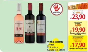 Vinho Marcus James