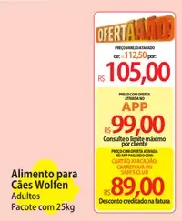 Alimento para Cães Wolfen Adultos