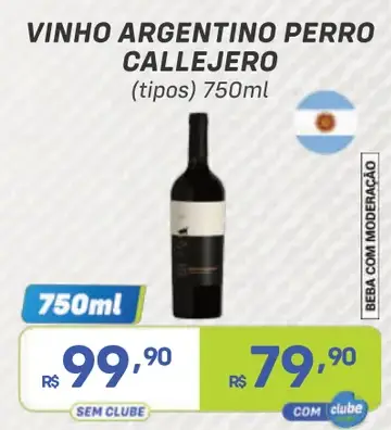 Vinho Argentino Perro Callejero